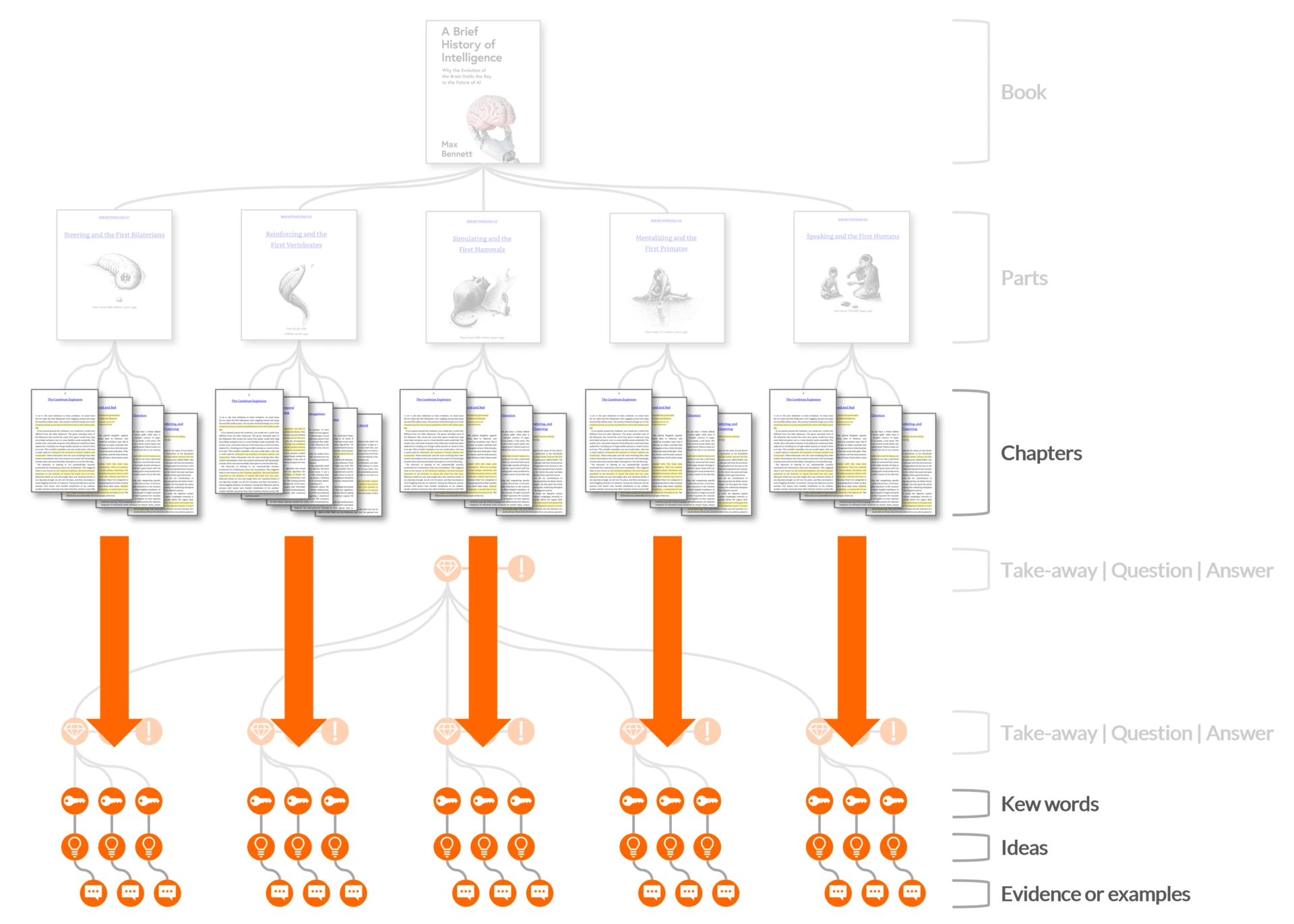 Hierarchical Book Structure