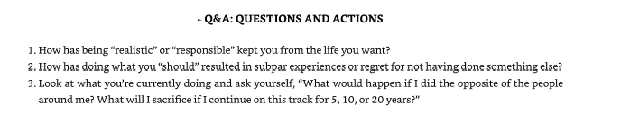 Action Items