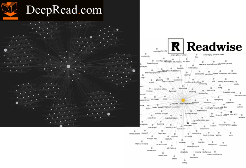 Highlights export to Obsidian: DeepRead versus Readwise