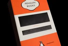 Penguin paperback edition of 1984 with the title blacked out