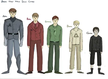 The five castes of the World State