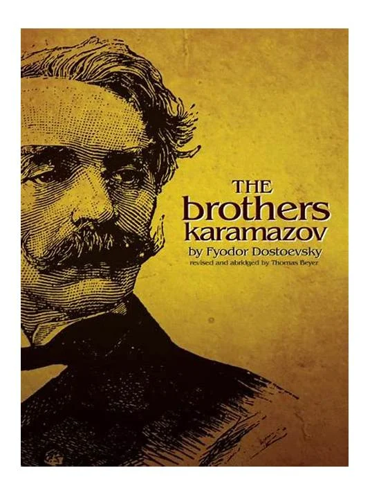 Tan-yellow cover with an engraved moustached gentleman in evening dress beside the title; a revised-and-abridged edition.